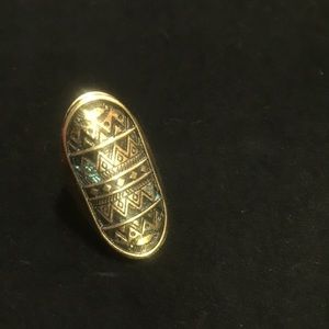 Tribal Shield Ring